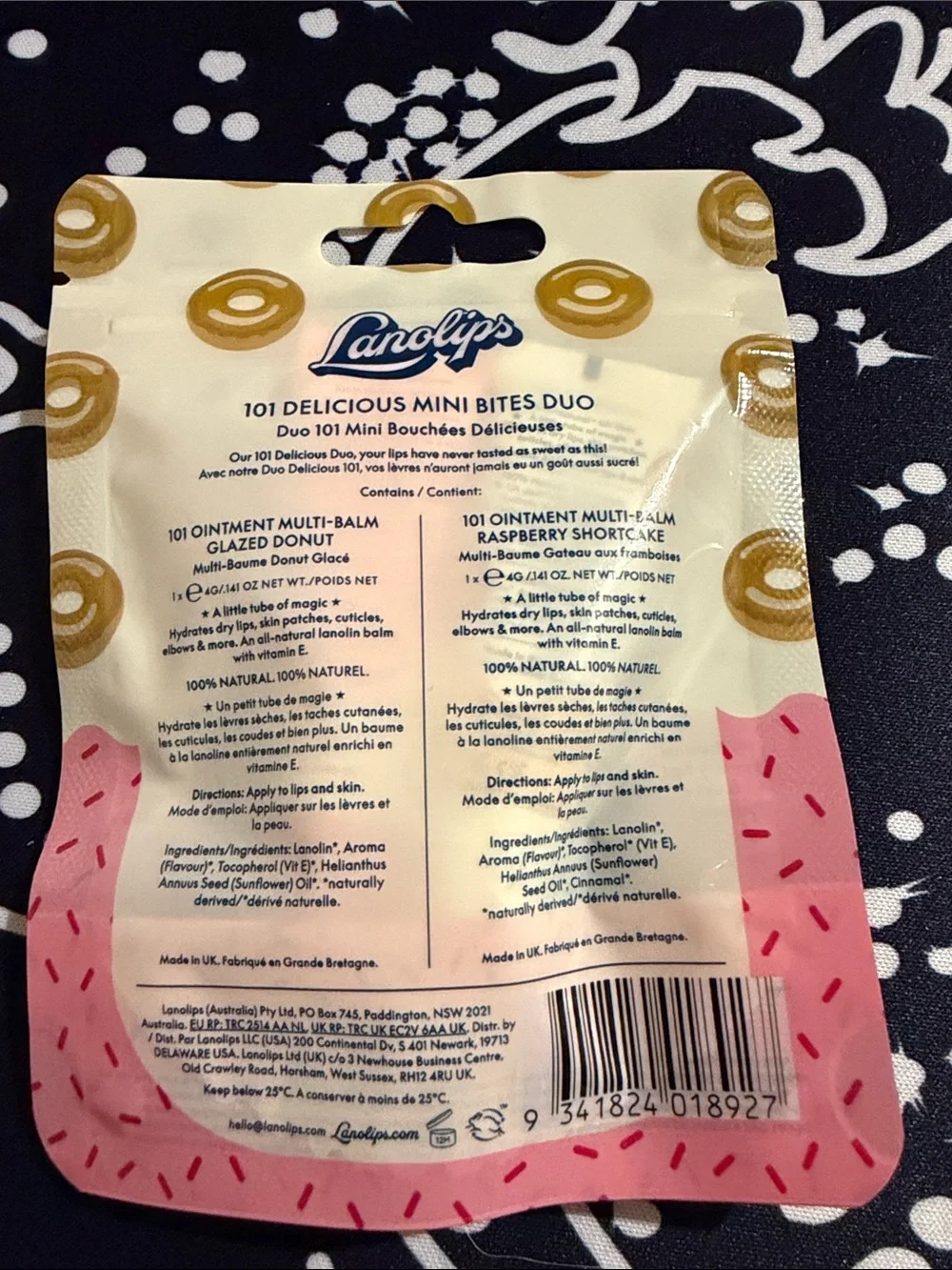 Lanolips 101 Mini Bites Duo Ointment - BNIP